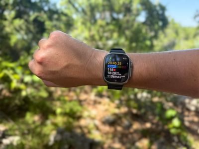 An Apple Watch Ultra 2 showing an easy Zone 1 effort — what an easy day should look like