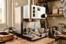 The stainless Gaggia Classic Pro with its commercial-style steam wand