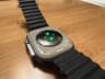 The optical heart rate sensors on the back of an Apple Watch Ultra 2