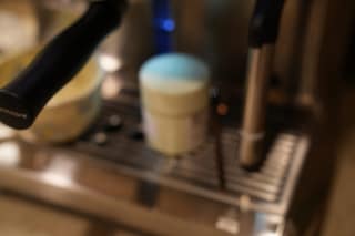 The Oracle steam wand over the drip tray
