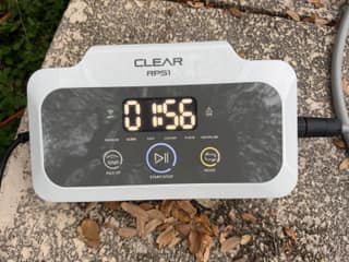 Physical mode and pickup controls on the Clear UV power supply