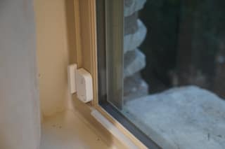 An added Ring Alarm contact sensor on another window